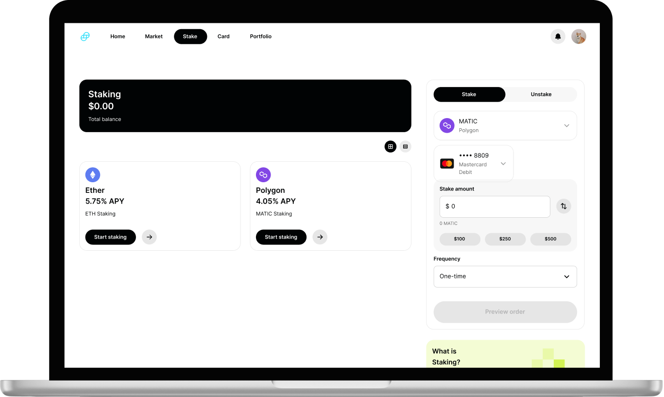 Gemini Staking